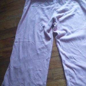 Xs bebe pink bell Capri's petites